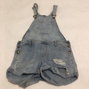 Shorts overalls from forever21